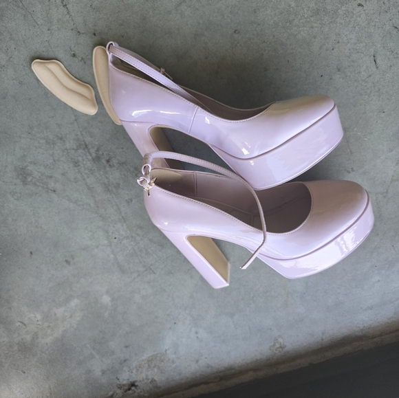 ALDO Size 8 Pink Platform Heels - Picture 7 of 13